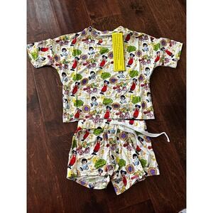 Little Munchkin Big Comfy Couch bamboo boxy tee lounge set 2T NIB